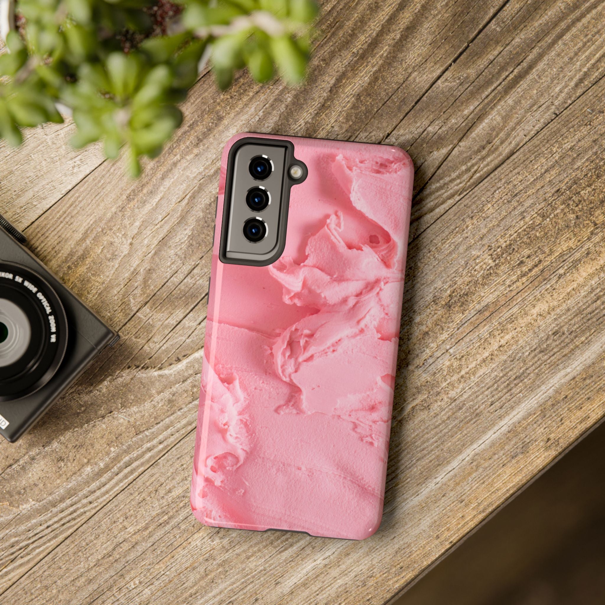 Yummy Pink Frosting Phone Case (Apple & Android)