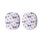 Elegant Purple Floral AirPods Max Shell Case