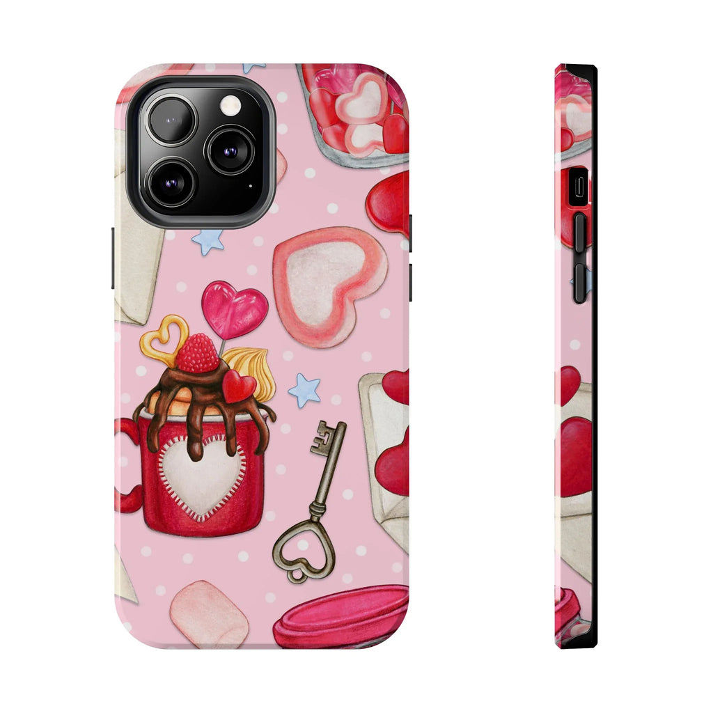 Goodies for My Sweetheart Phone Case (Apple & Android) - Pink Sweetheart