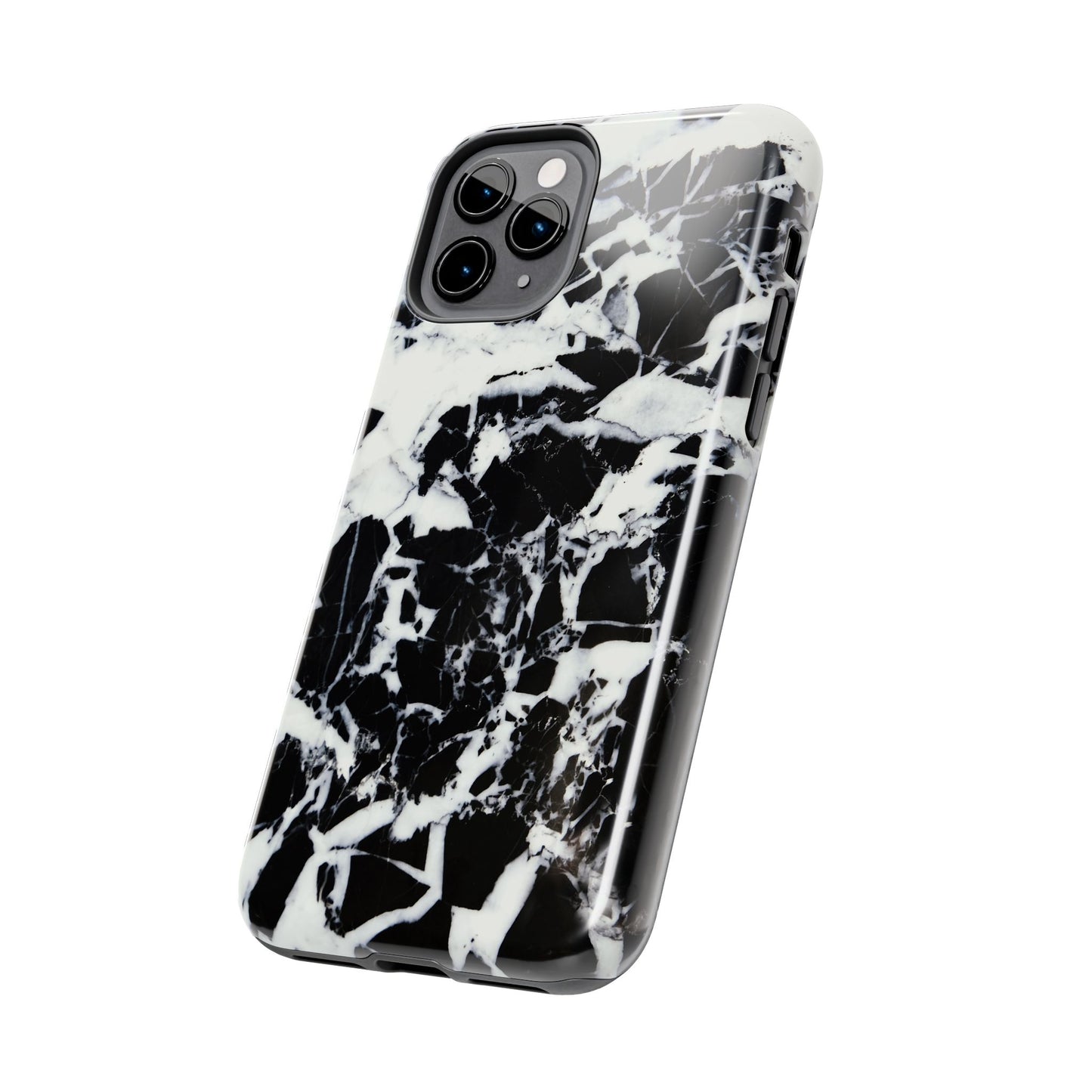 Black & White Shattered Phone Case