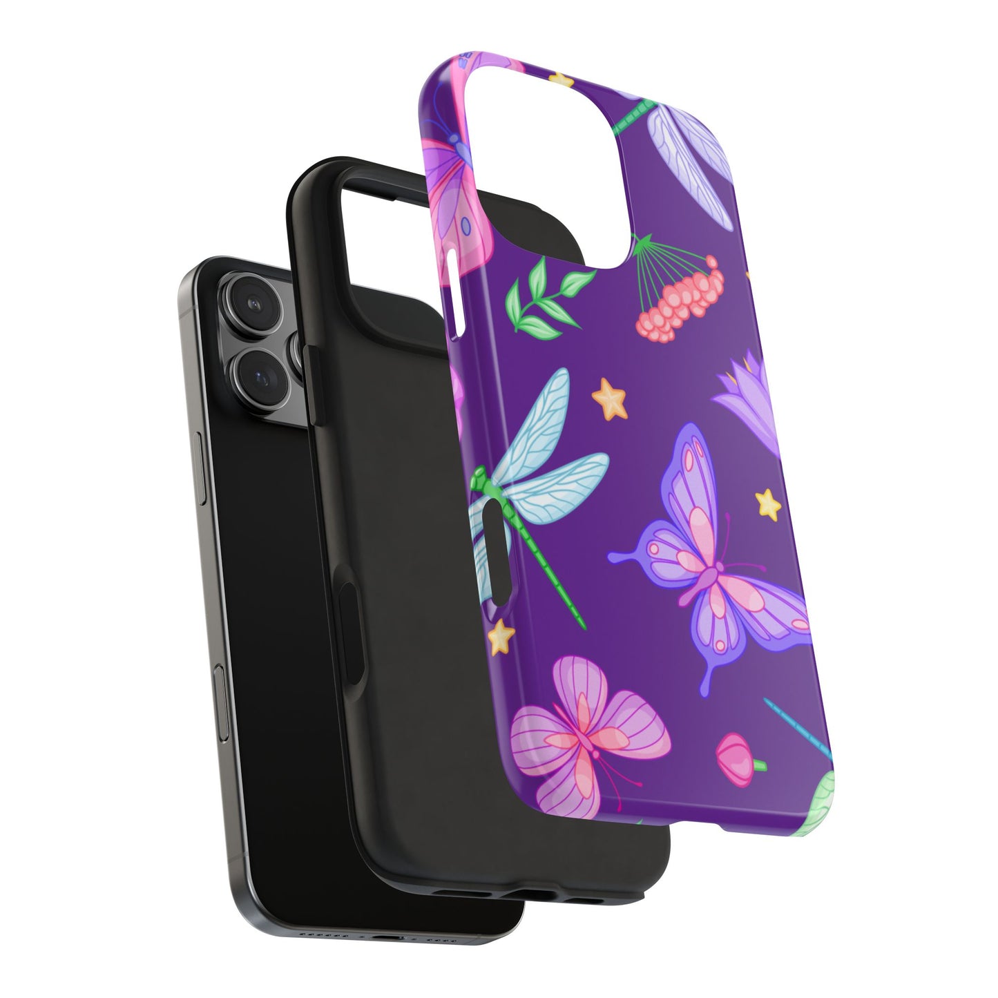 Purple Majestic Butterfly Phone Case