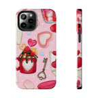 Goodies for My Sweetheart Phone Case (Apple & Android) - Pink Sweetheart