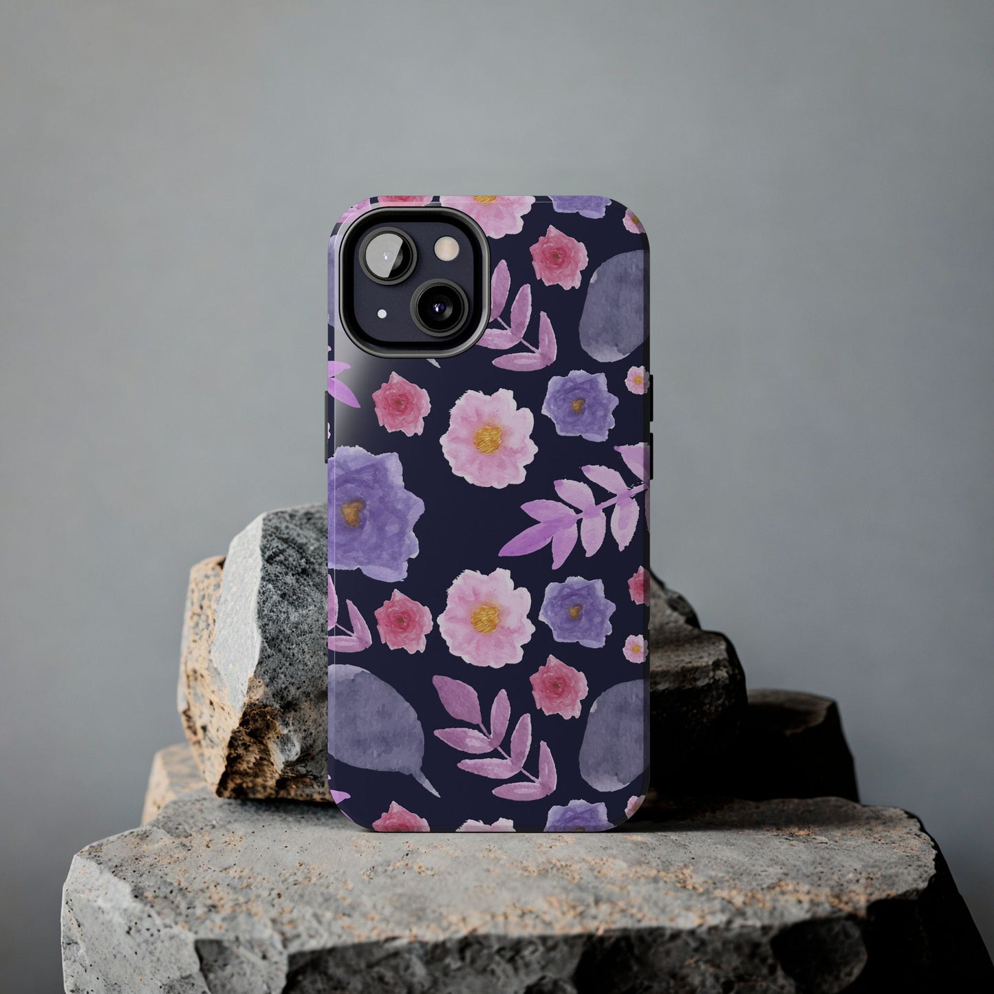 Purple Florals Phone Case