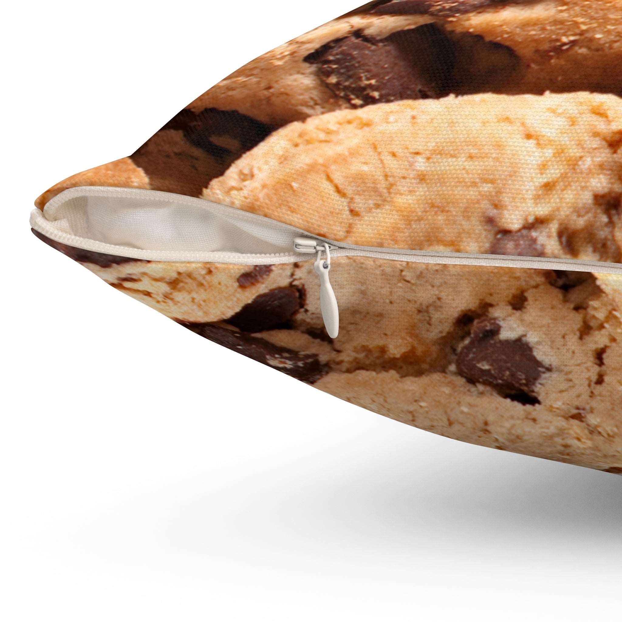 Chunky Chocolate Chip Cookies Square Pillow