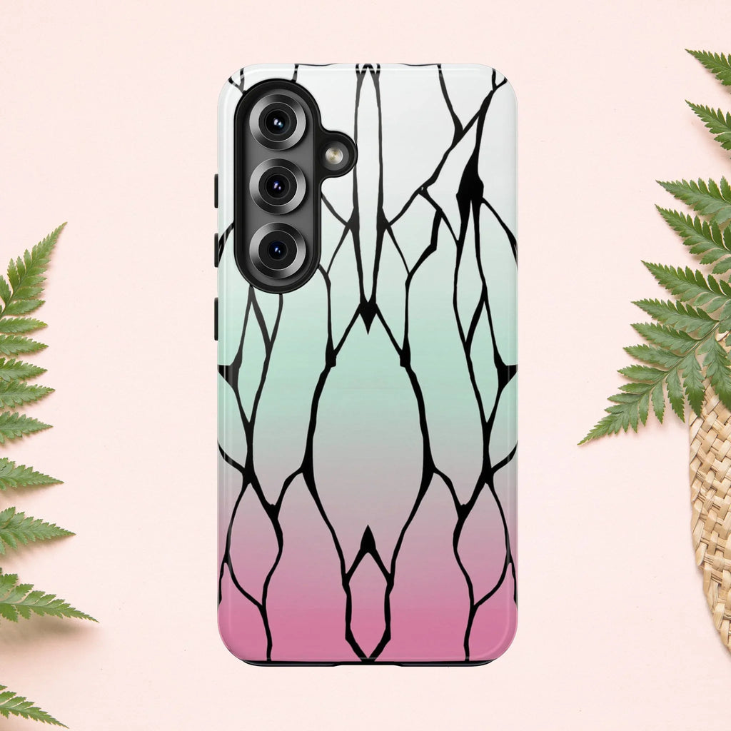 Butterfly Kimono Tough Phone Case (Apple & Android) - Pink Sweetheart