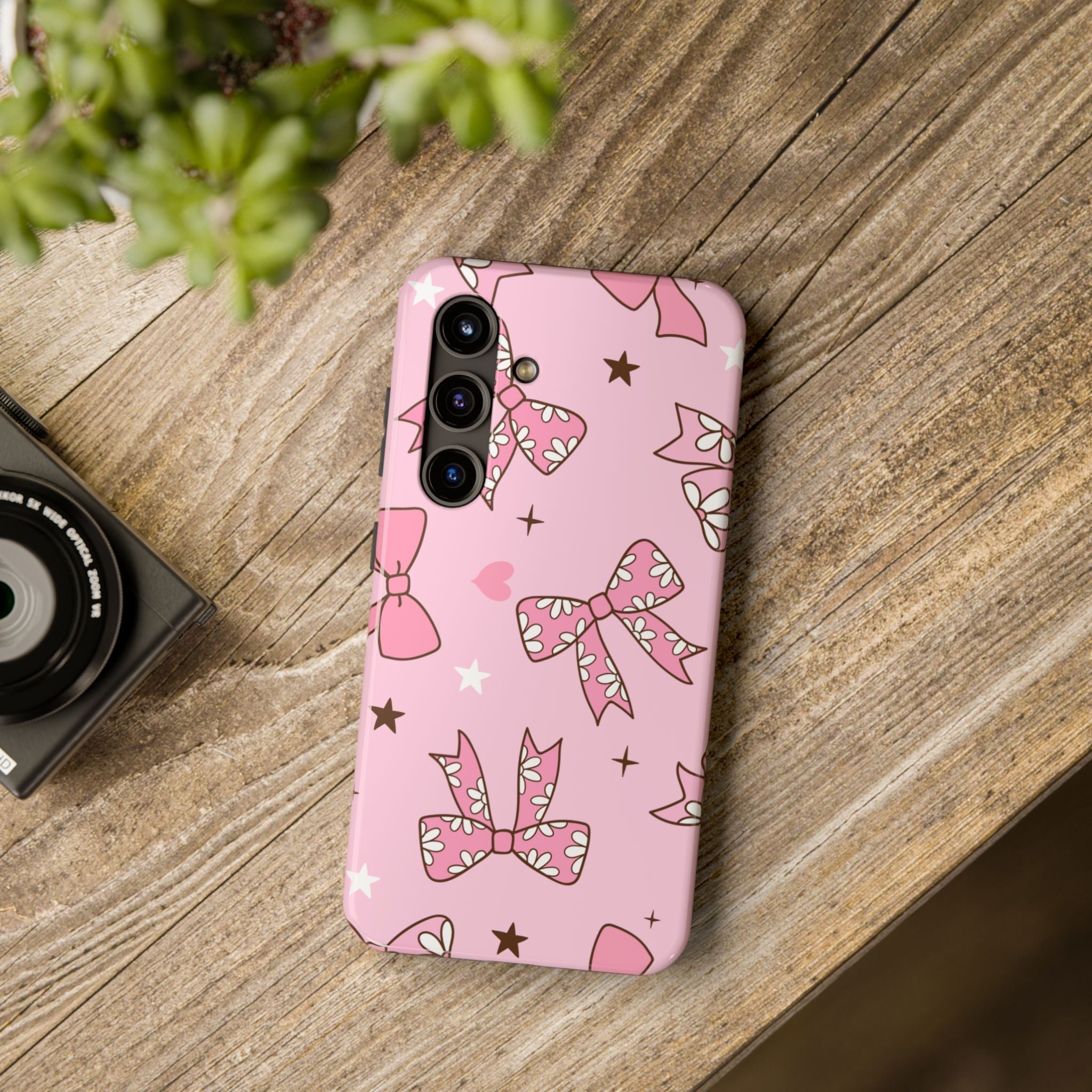 Pretty Pink Bows Phone Case (Apple & Android)