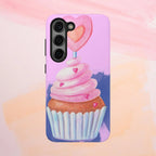 Cutie Cupcake Phone Case (Apple & Android) - Pink Sweetheart