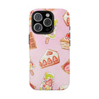 Tasty Pastry Treats Phone Case (Apple & Android) - Pink Sweetheart