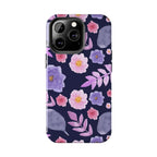 Purple Florals Phone Case (Apple & Android)