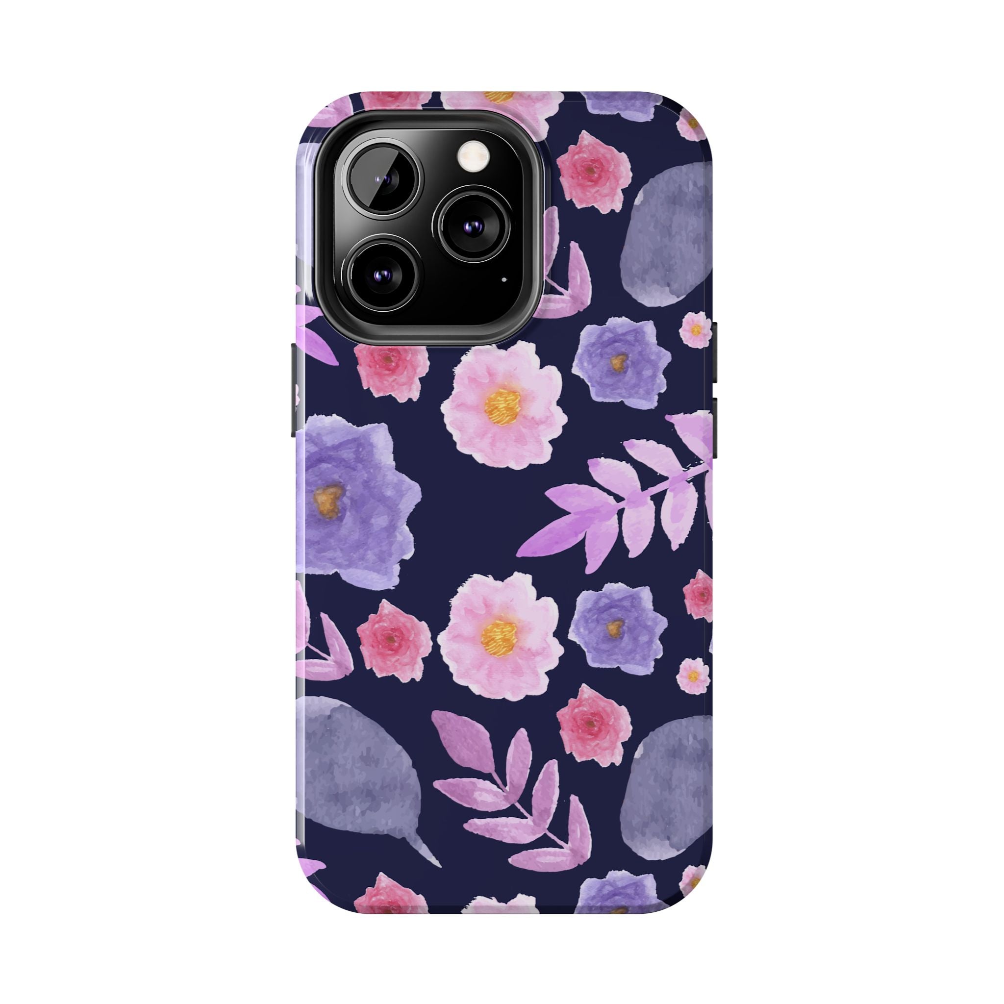 Purple Florals Phone Case (Apple & Android)