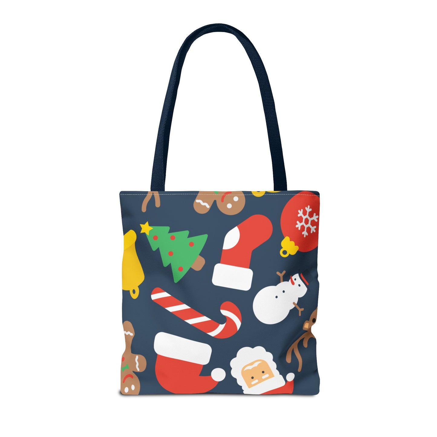 Jolly Christmas Pattern Tote Bag