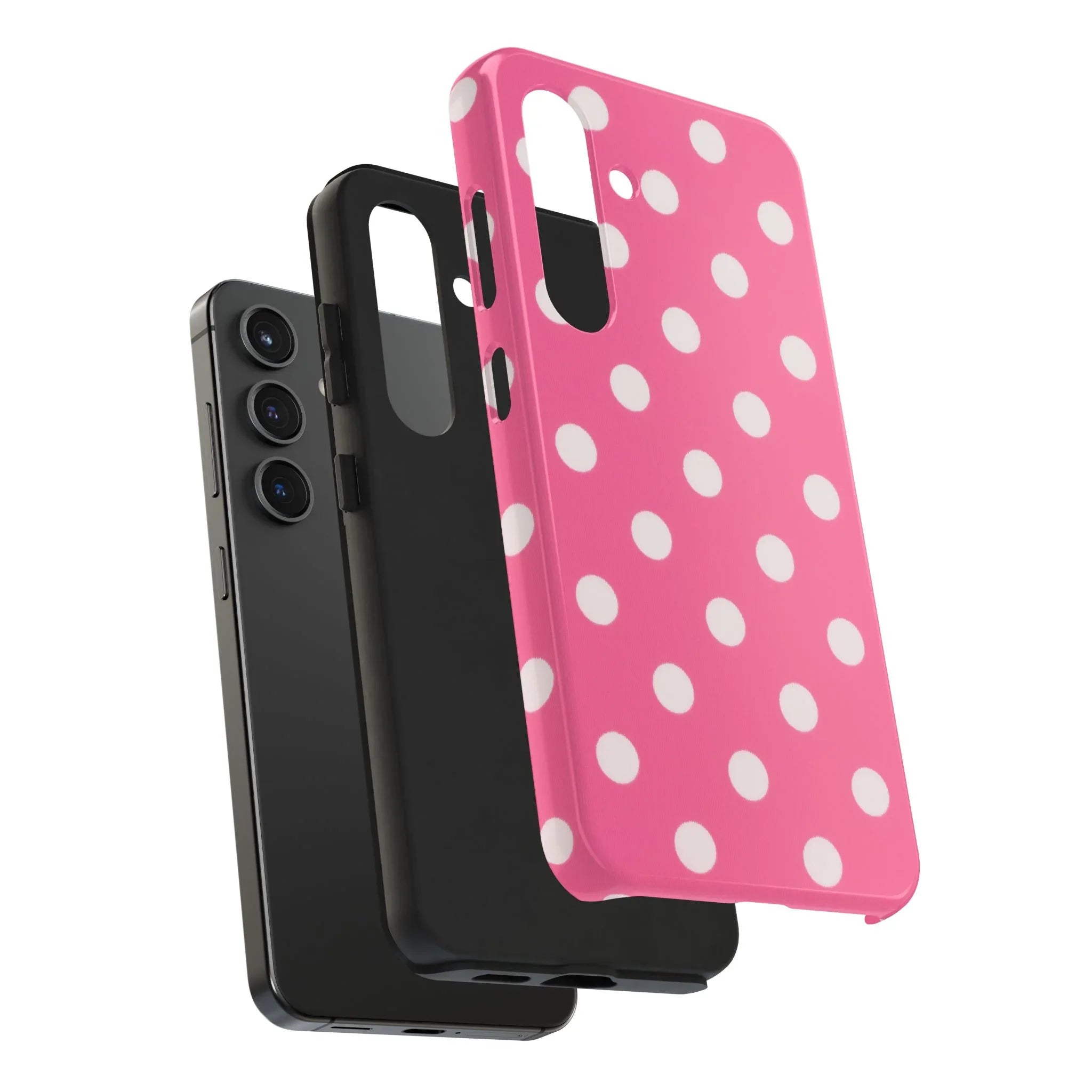 Pink Polka Dot Phone Case (Apple & Android) - Pink Sweetheart