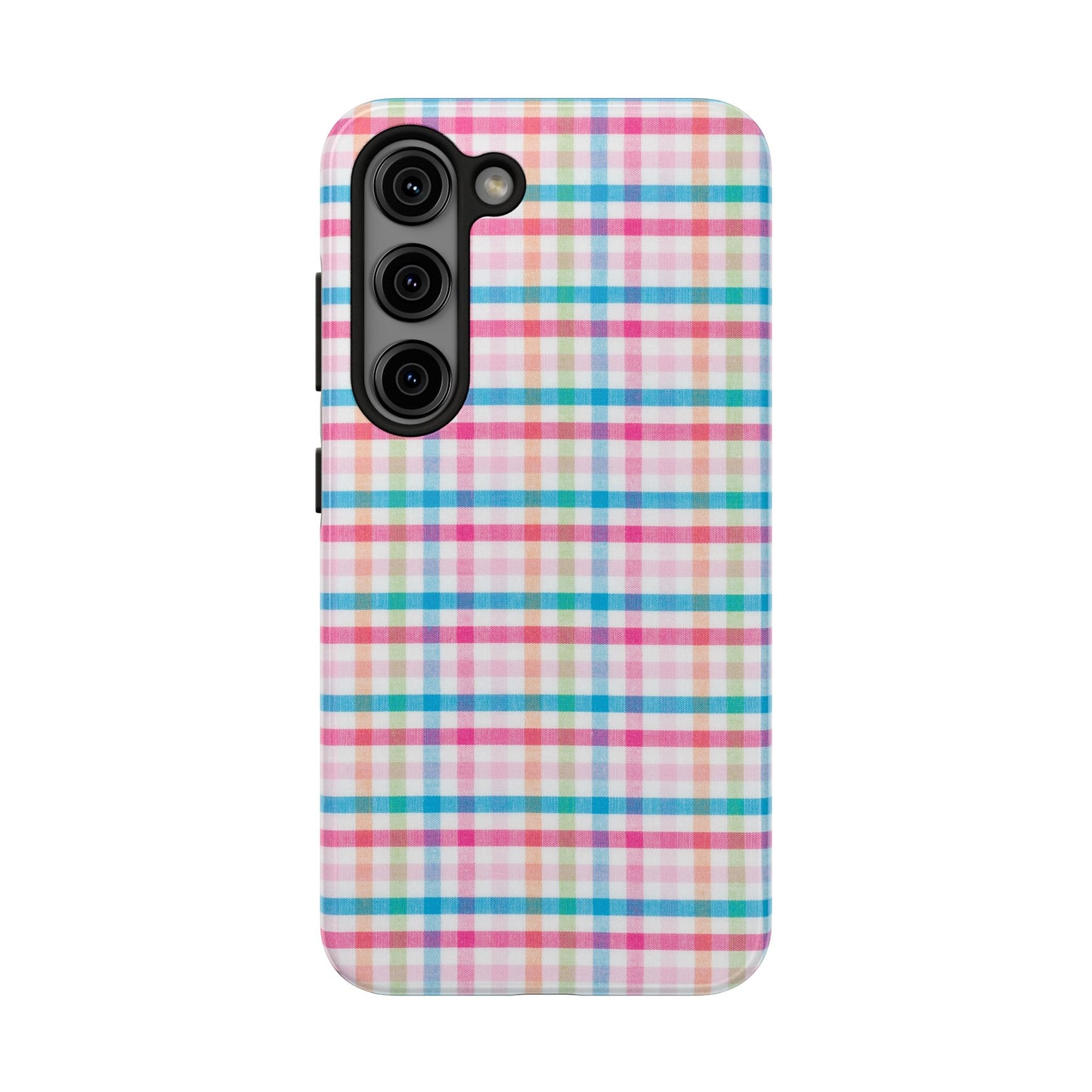 Checked Pattern Phone Case