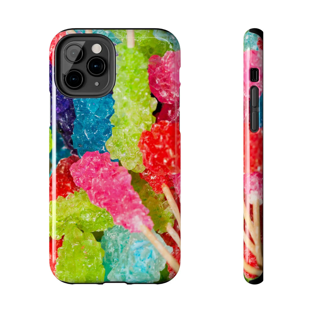 Rock Candy Phone Case (Apple & Android) - Pink Sweetheart
