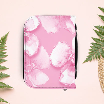 Dainty Pink Floral Book Cover