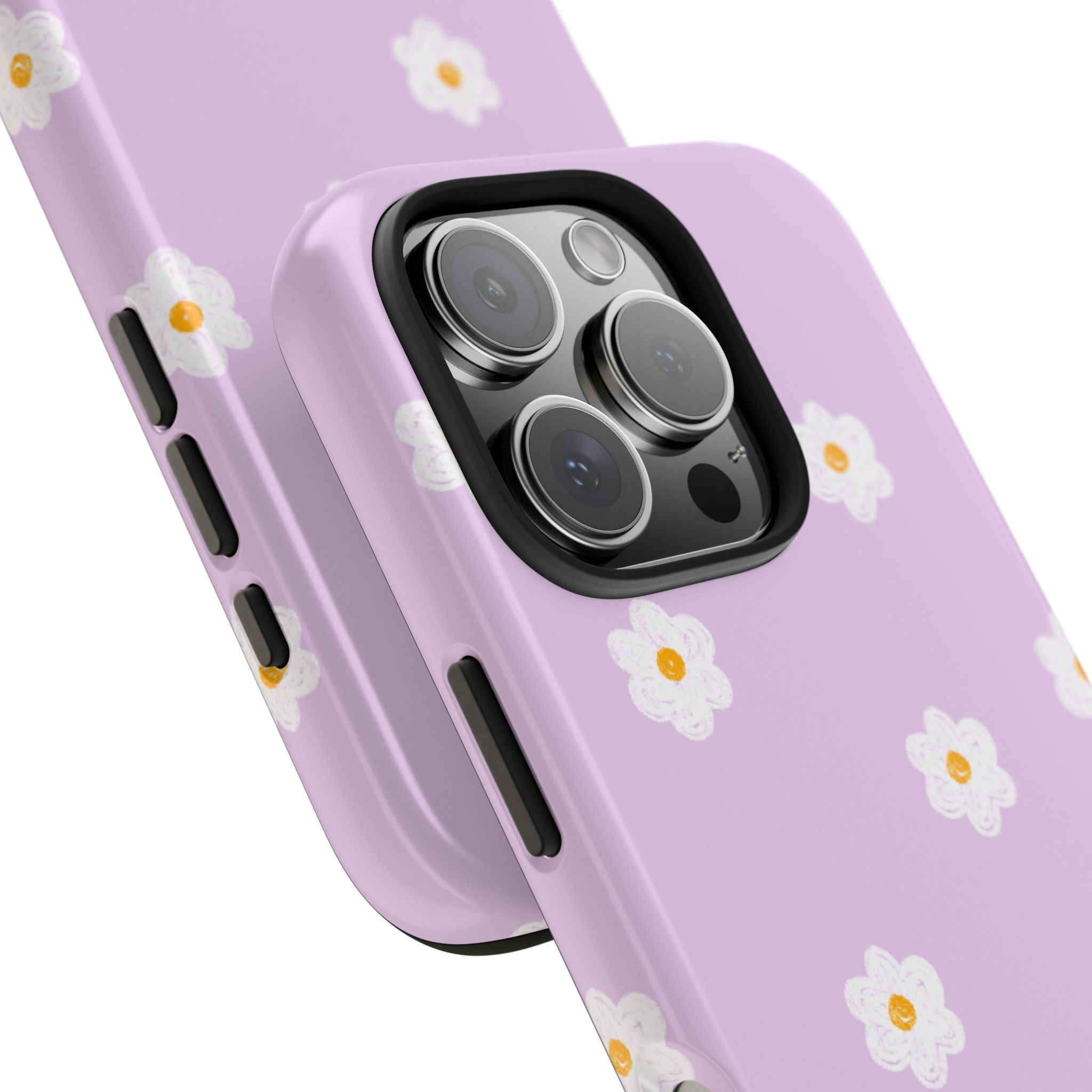 Purple and Mini Flowers Phone Case (Apple & Android)