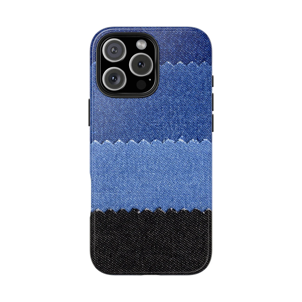 Blue Denim Phone Case (Apple & Android) - Pink Sweetheart