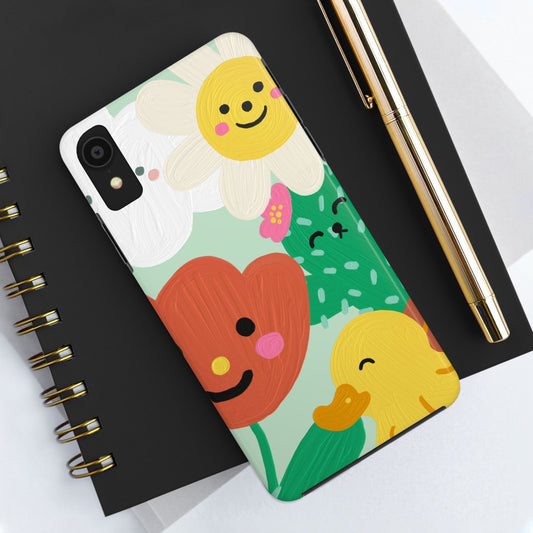 Painted Doodles Tough Phone Case