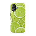 Green Citrus Lime Phone Case (Apple & Android) - Pink Sweetheart