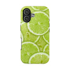 Green Citrus Lime Phone Case (Apple & Android) - Pink Sweetheart