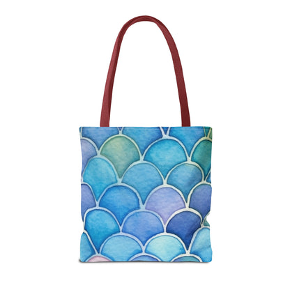 Watercolor Mermaid Tote Bag