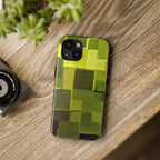 Chartreuse Patchwork Phone Case (Apple & Android)