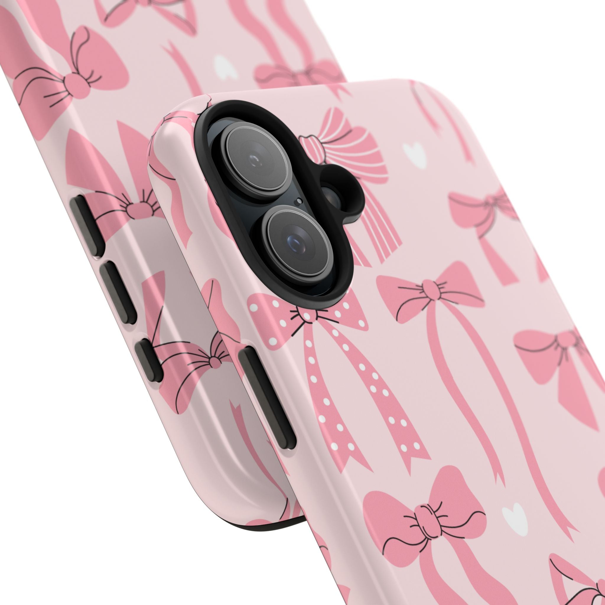 Pink Bow Ribbons Phone Case (Apple & Android)