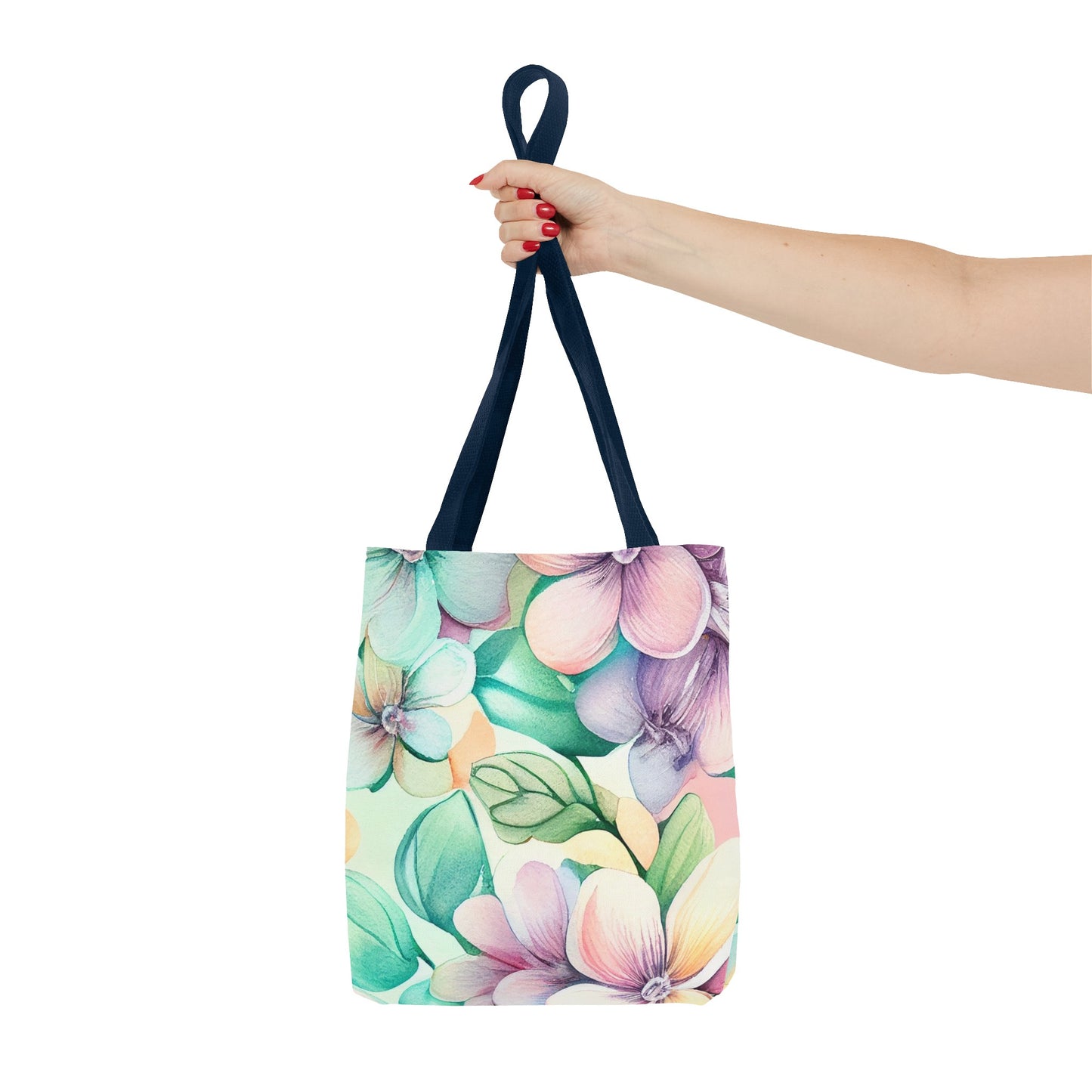 Lush Pastel Florals Tote Bag