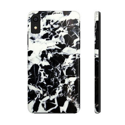 Black & White Shattered Phone Case