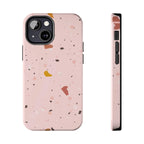 Pink Terrazzo Phone Case (Apple & Android) - Pink Sweetheart