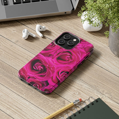 Fuchsia Rose Phone Case