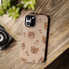 Boho Brown Bear Phone Case (Apple & Android)