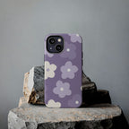 Pastel Purple Flowers Phone Case (Apple & Android)