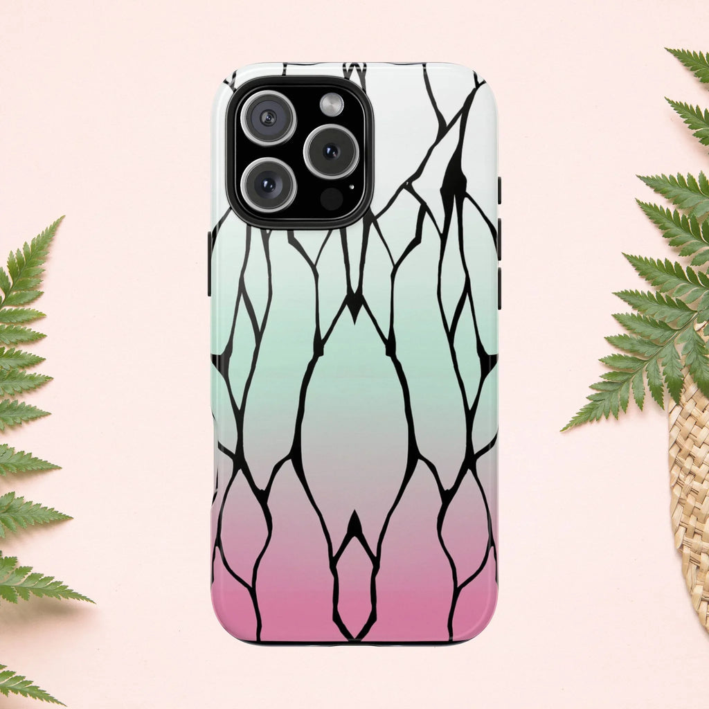 Butterfly Kimono Tough Phone Case (Apple & Android) - Pink Sweetheart