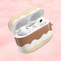 Layered Tiramisu Desert AirPod Case - Pink Sweetheart