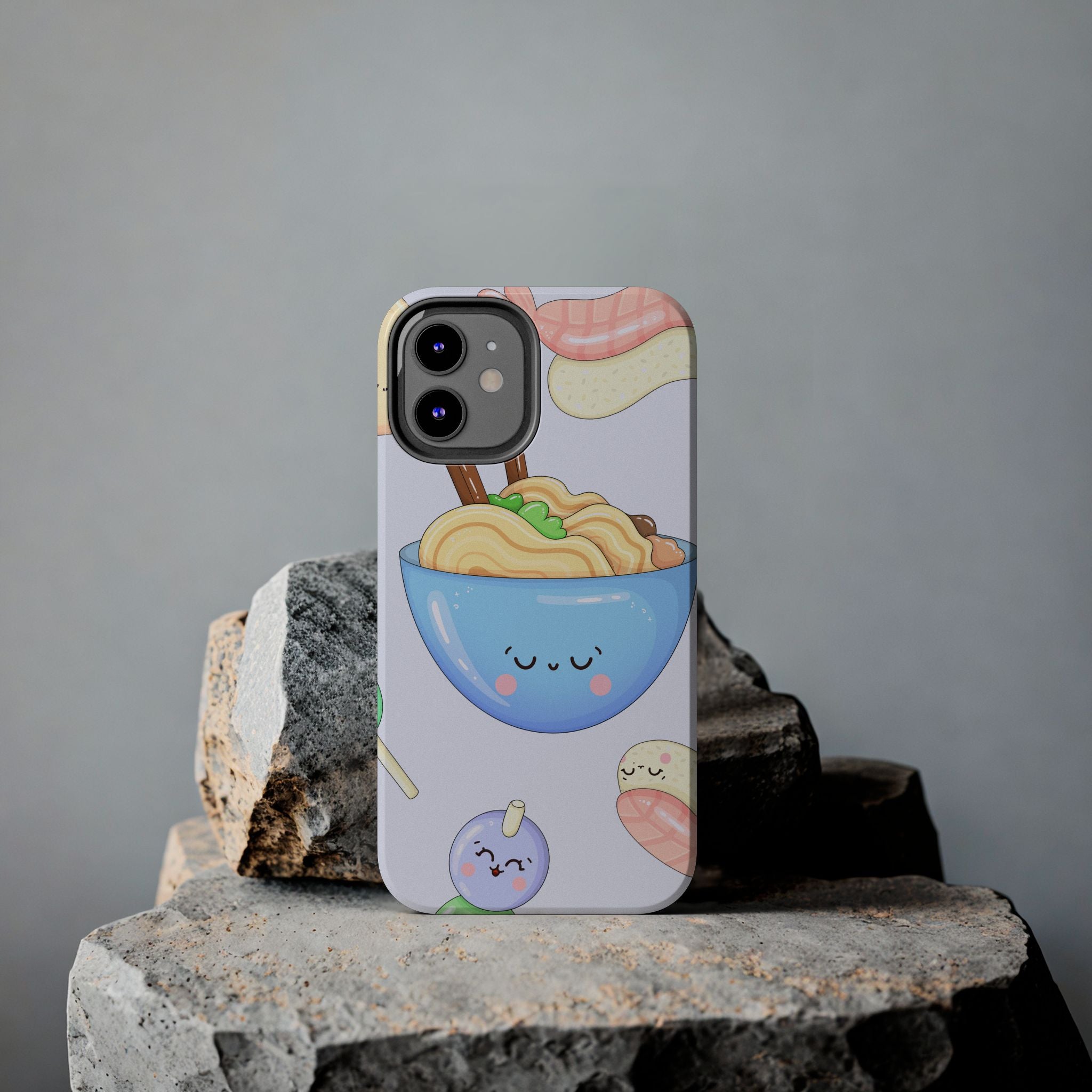 Kawaii Anime Snacks Phone Case (Apple & Android)
