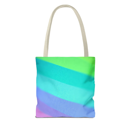 Blurred Rainbow Sectrum Tote Bag