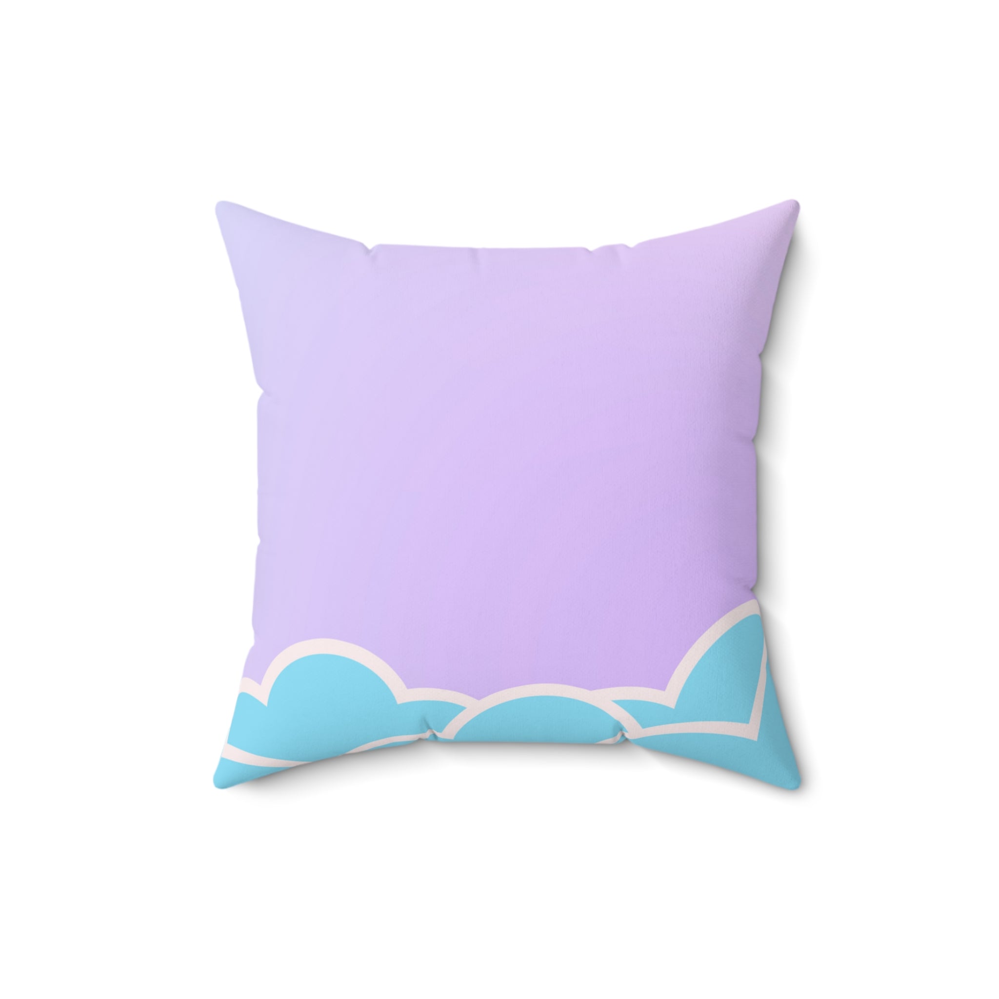 Bouncy Clouds Square Pillow