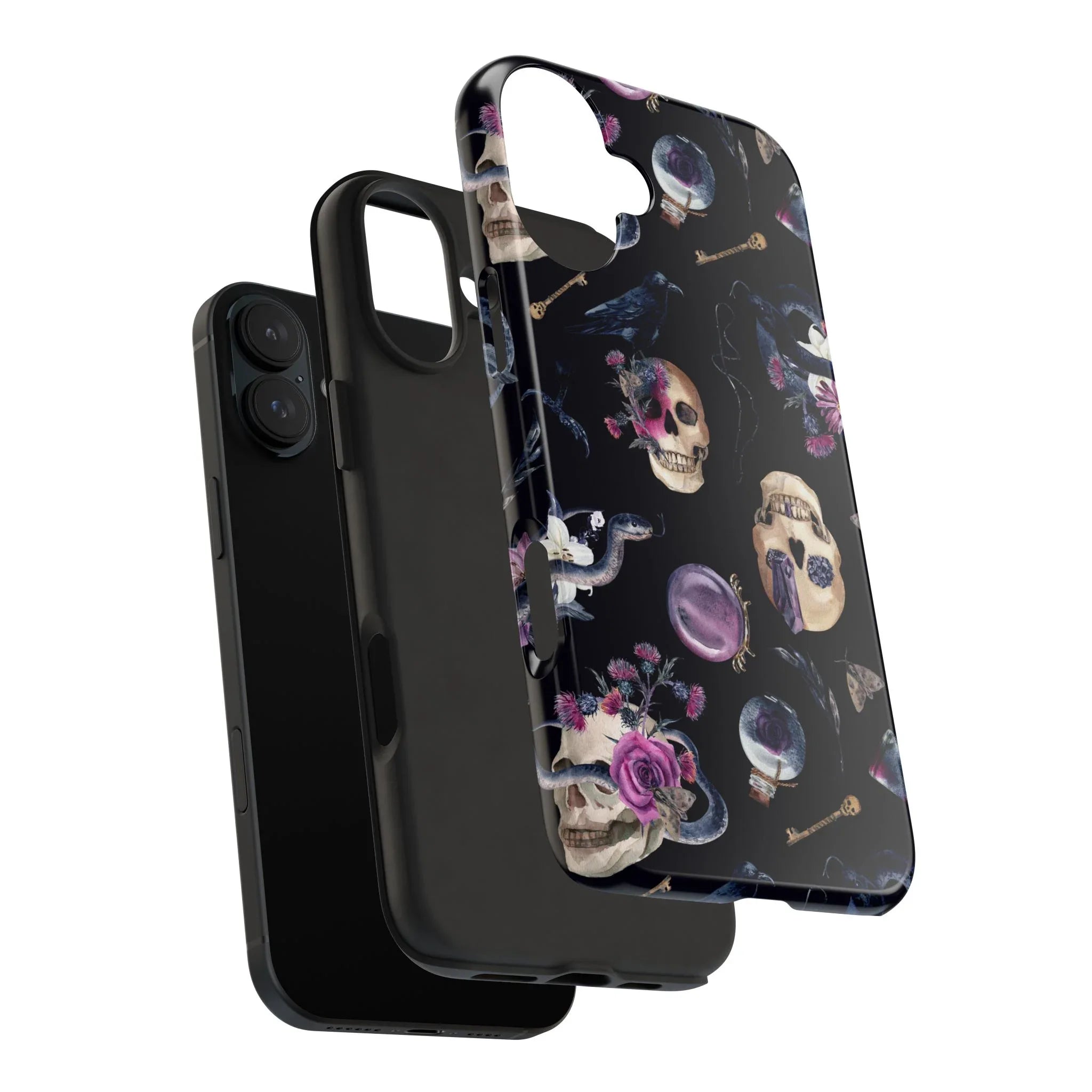 Gothic Witch Spells Phone Case (Apple & Android) - Pink Sweetheart