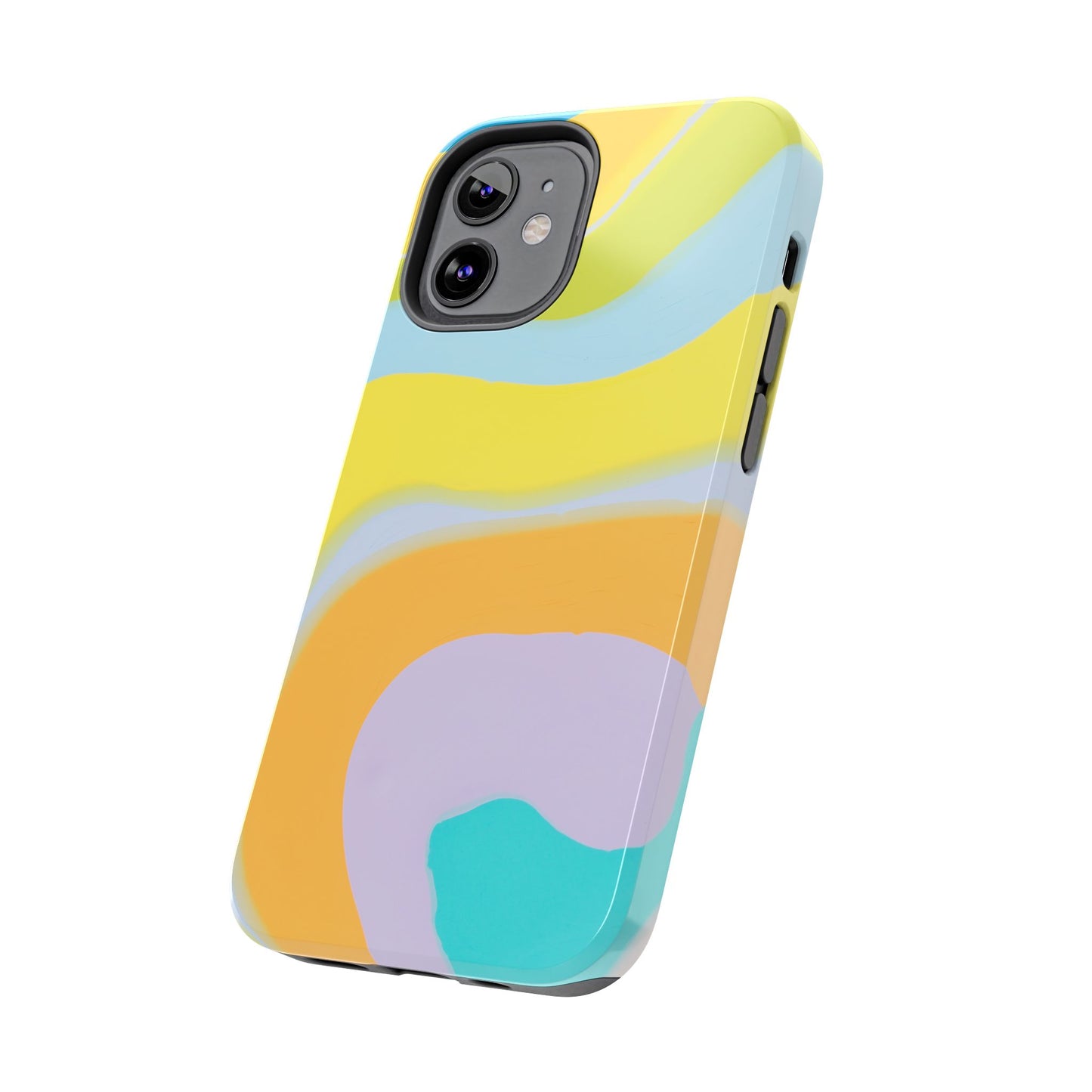 Colorful Pastel Marble Pattern Phone Case