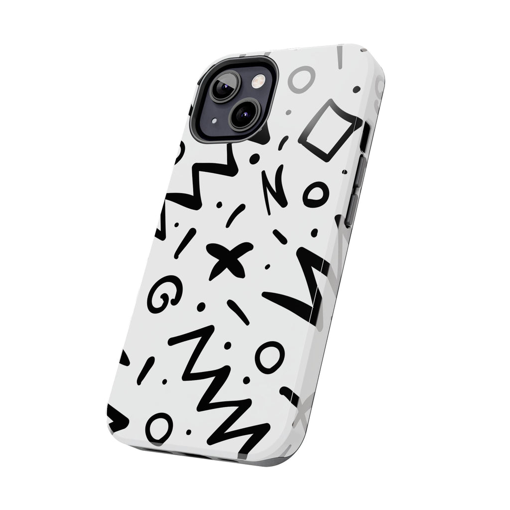 Abstract Memphis Pattern Phone Case (Apple & Android)