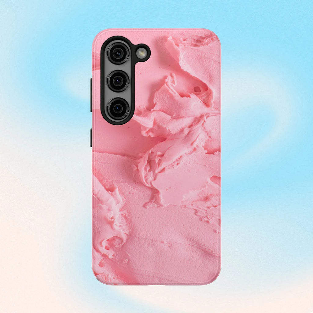 Yummy Pink Frosting Phone Case (Apple & Android) - Pink Sweetheart