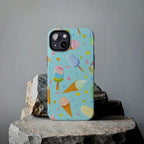 Ice Cream Festival Phone Case (Apple & Android) - Pink Sweetheart