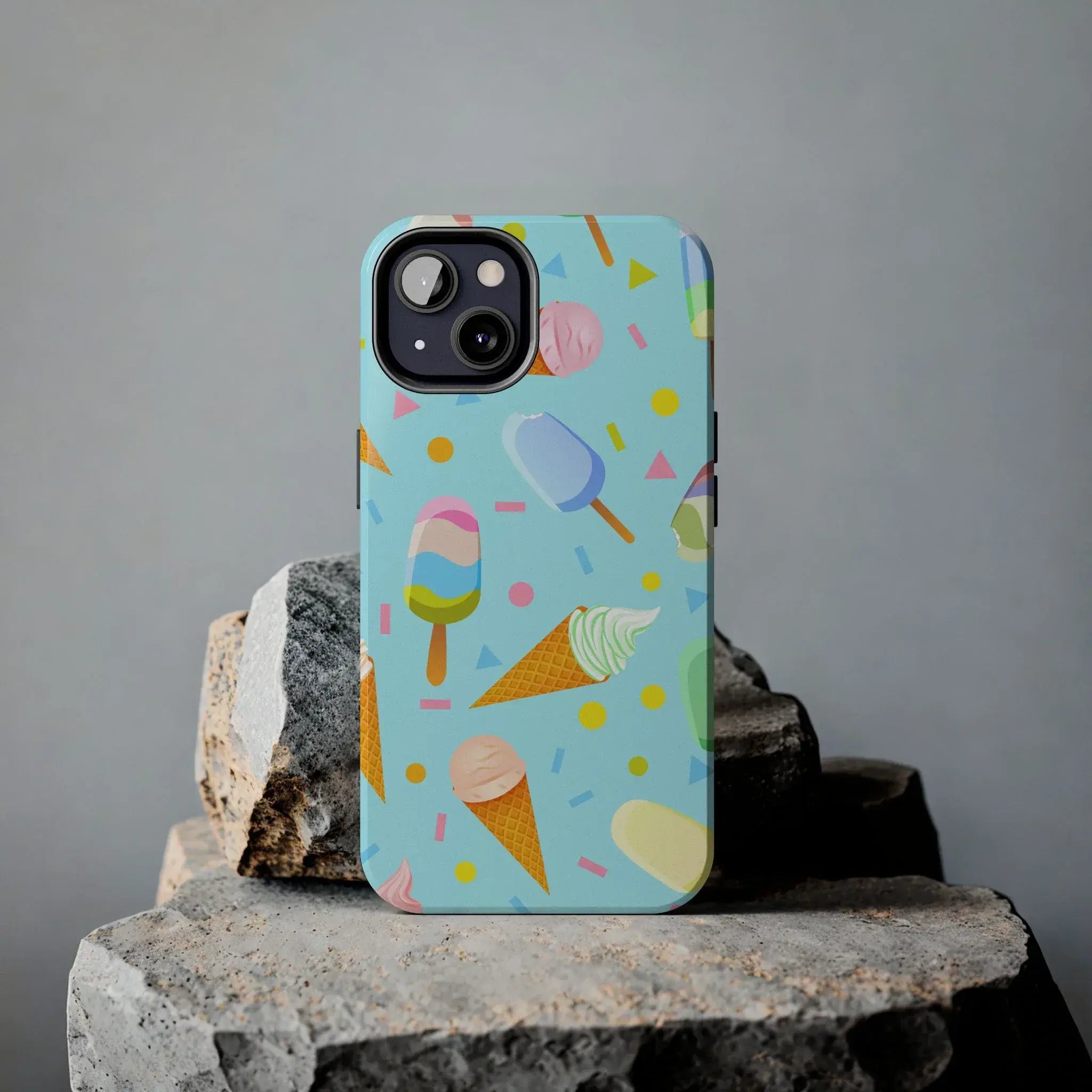 Ice Cream Festival Phone Case (Apple & Android) - Pink Sweetheart