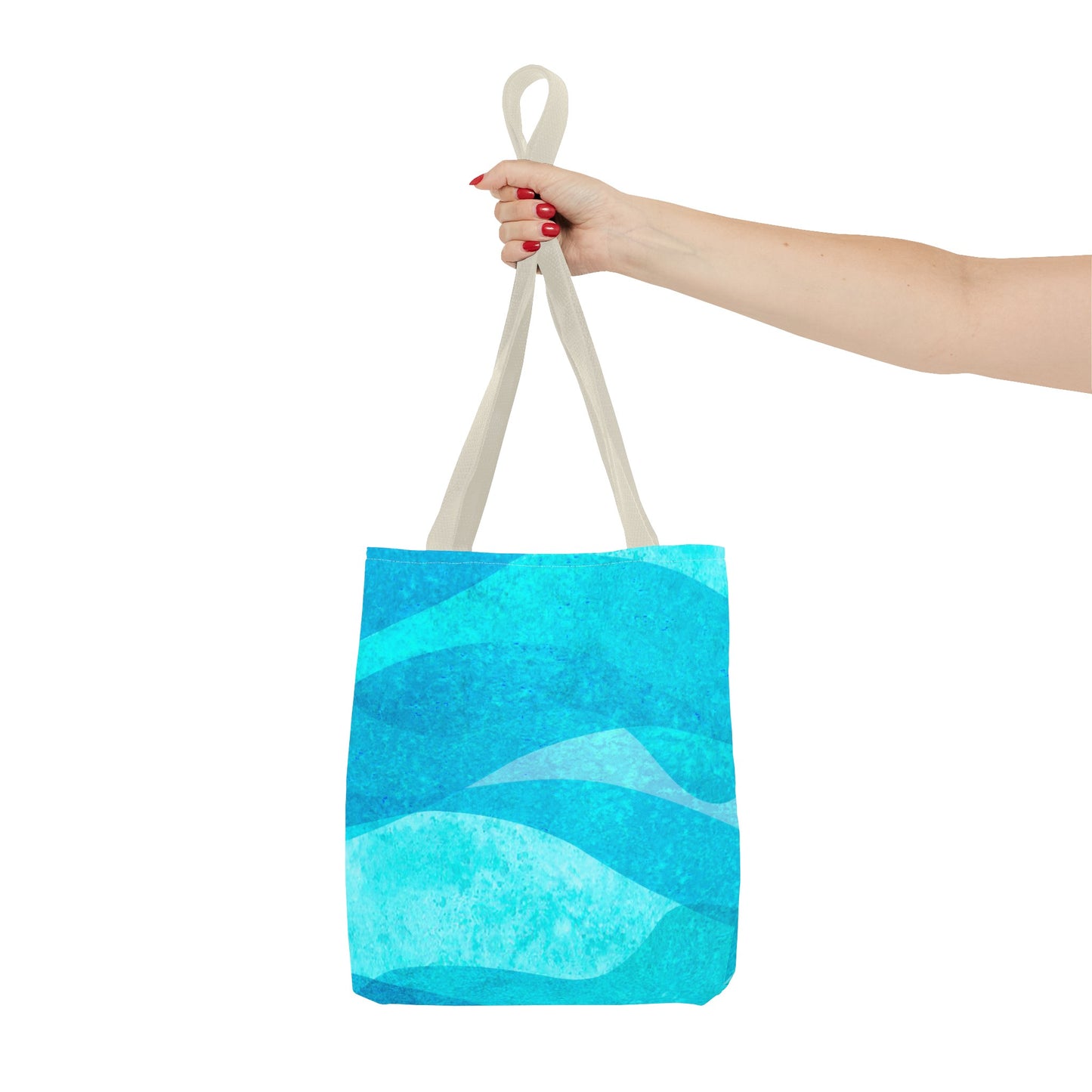 Blue Waves Tote Bag