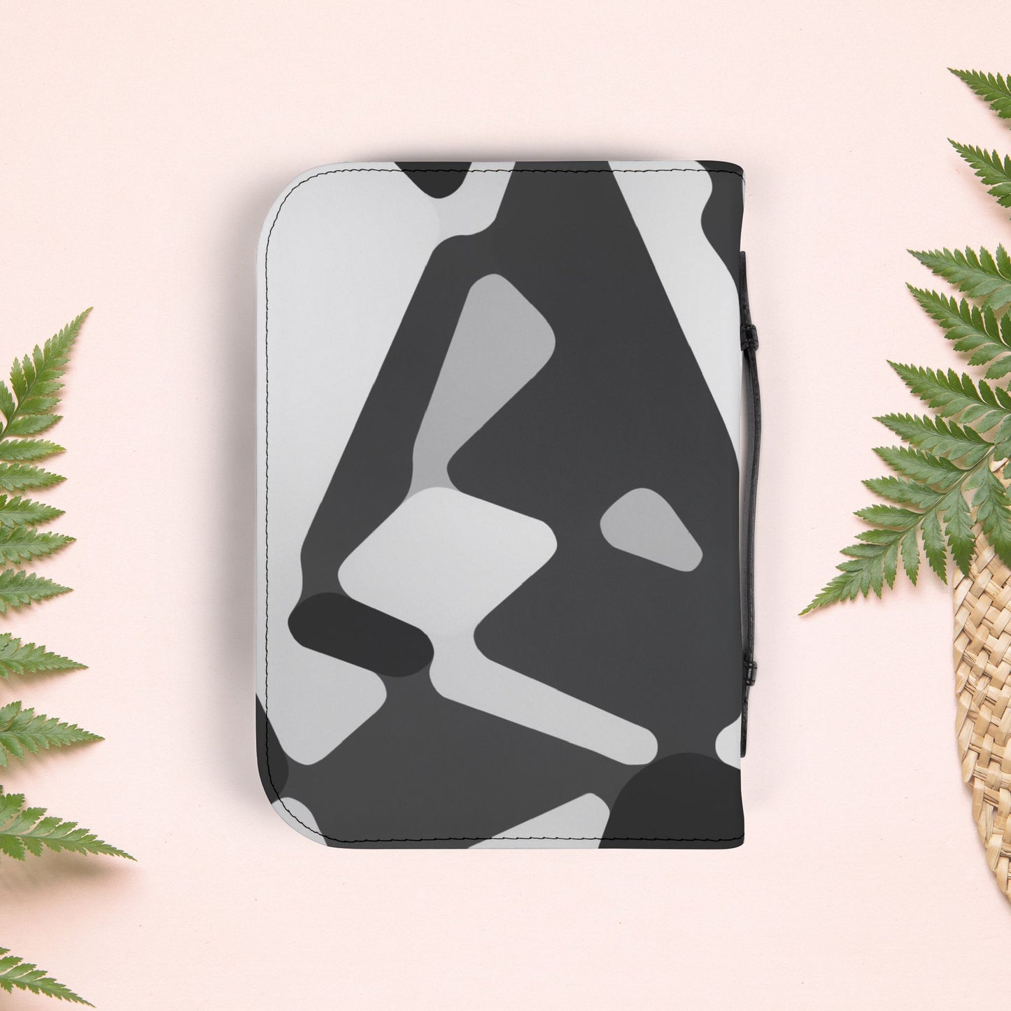 Grayscale Pattern Book Cover