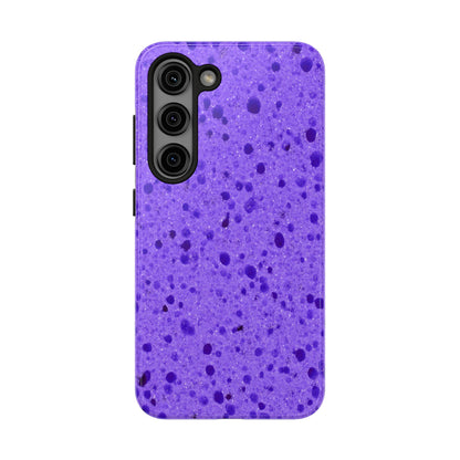 Purple Sponge Phone Case