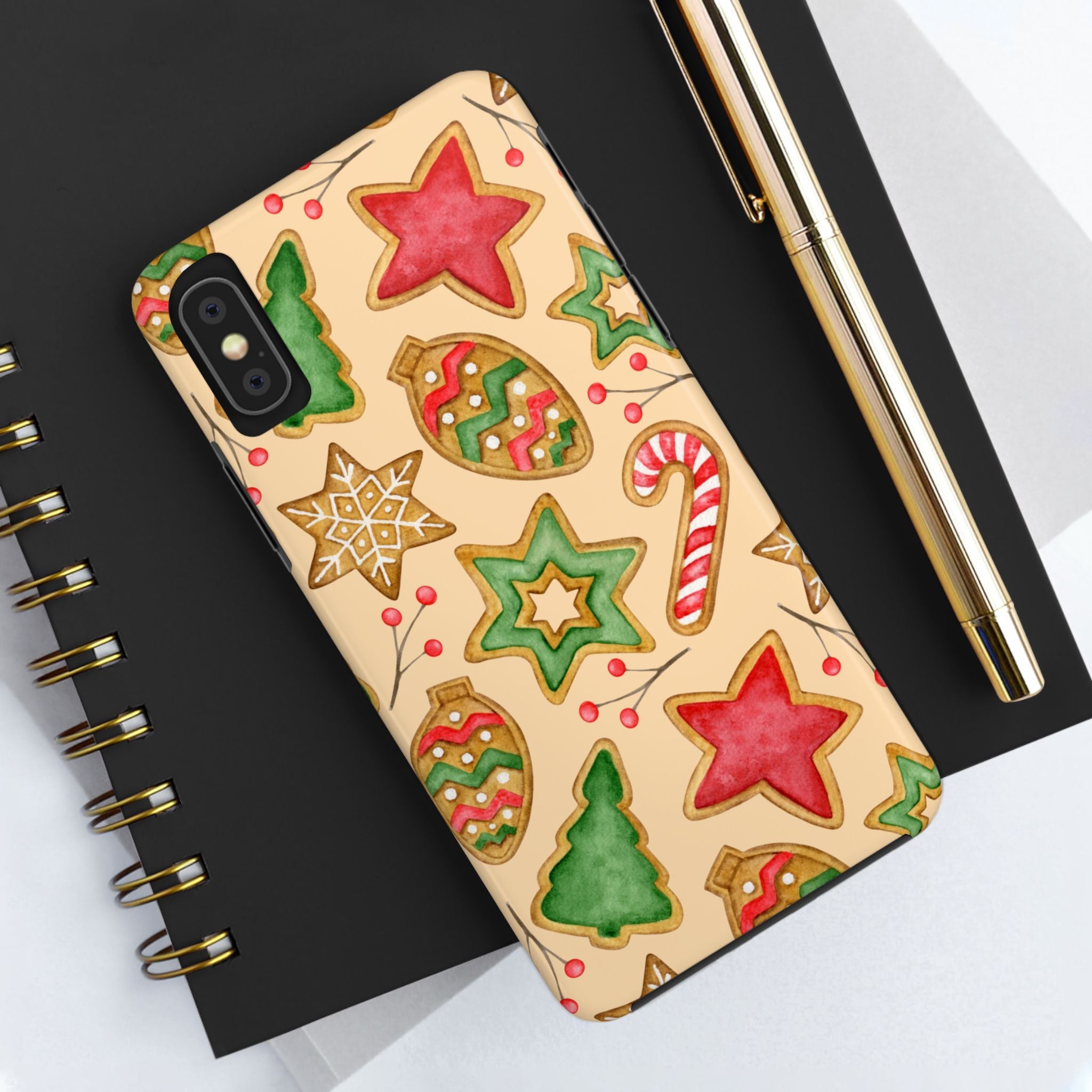 Xmas Holiday Cheer Phone Case (Apple & Android)