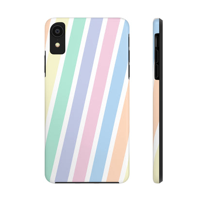 Pretty Pastel Lines Phone Case