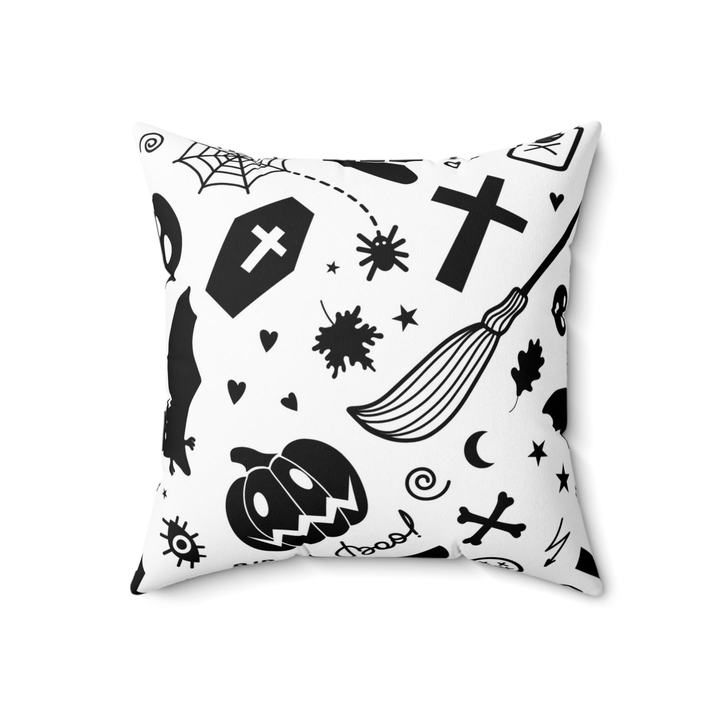 Witches Recipe Square Pillow
